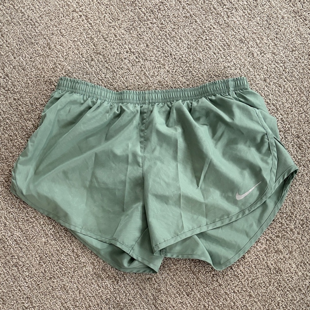 Nike Sage Green Running Shorts